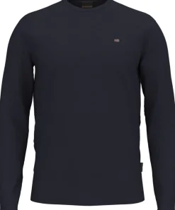T-SHIRT MANICA LUNGA DA UOMO NAPAPIJRI SALIS 1 BLU MARINE NP0A4HN7 176