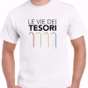 T-SHIRT UNISEX MANICA CORTA - VIE DEI TESORI
