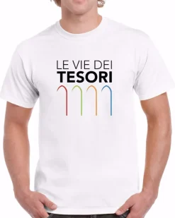 T-SHIRT UNISEX MANICA CORTA - VIE DEI TESORI