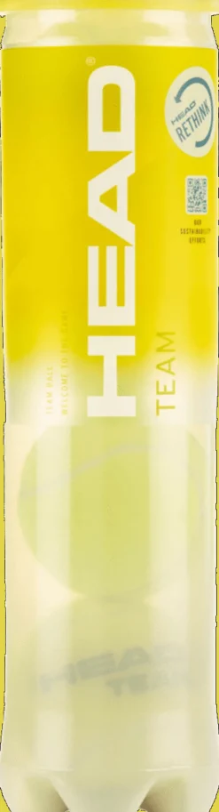 TUBO DA 4 PALLINE DA TENNIS HEAD TEAM