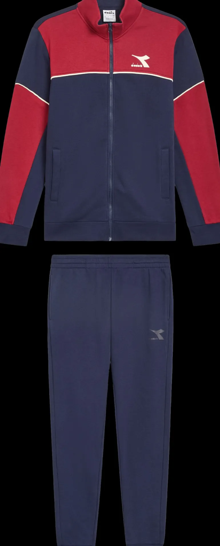 TUTA DA UOMO DIADORA FZ RED GRANATA 102.181992 45065
