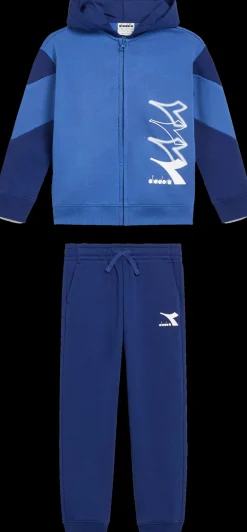 TUTA JUNIOR DIADORA HD FZ LOGO BLUE BYZANTINE 102.180956 60025