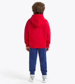 TUTA JUNIOR DIADORA HD FZ LOGO RED SALSA 102.180956 45080
