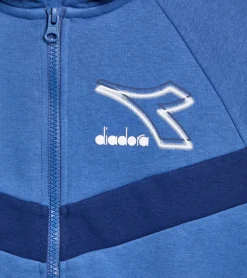 TUTA JUNIOR DIADORA HD FZ LOGO BLUE BYZANTINE 102.180964 60025