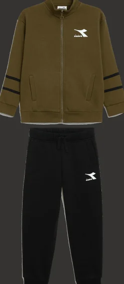 TUTA JUNIOR DIADORA TRACKSUIT FZ CHROMIA 102.178715 70429 WERDE KIWI