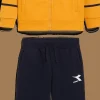 TUTA JUNIOR DIADORA TRACKSUIT FZ CHROMIA 102.178715 40015 GIALLO RADIANTE