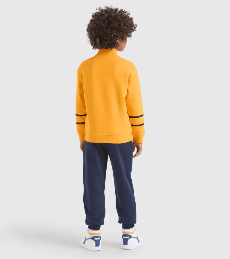 TUTA JUNIOR DIADORA TRACKSUIT FZ CHROMIA 102.178715 40015 GIALLO RADIANTE