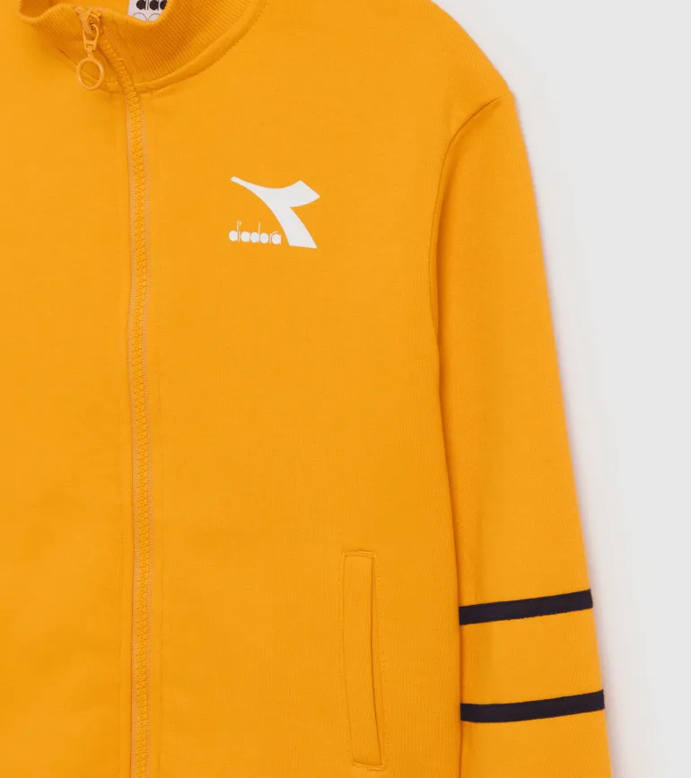 TUTA JUNIOR DIADORA TRACKSUIT FZ CHROMIA 102.178715 40015 GIALLO RADIANTE