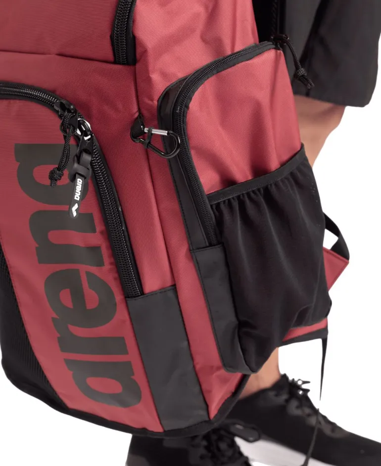 ZAINO DA NUOTO UNISEX ARENA SPIKY III BACKPACK 45 CRIMSON_BLACK 005569 105