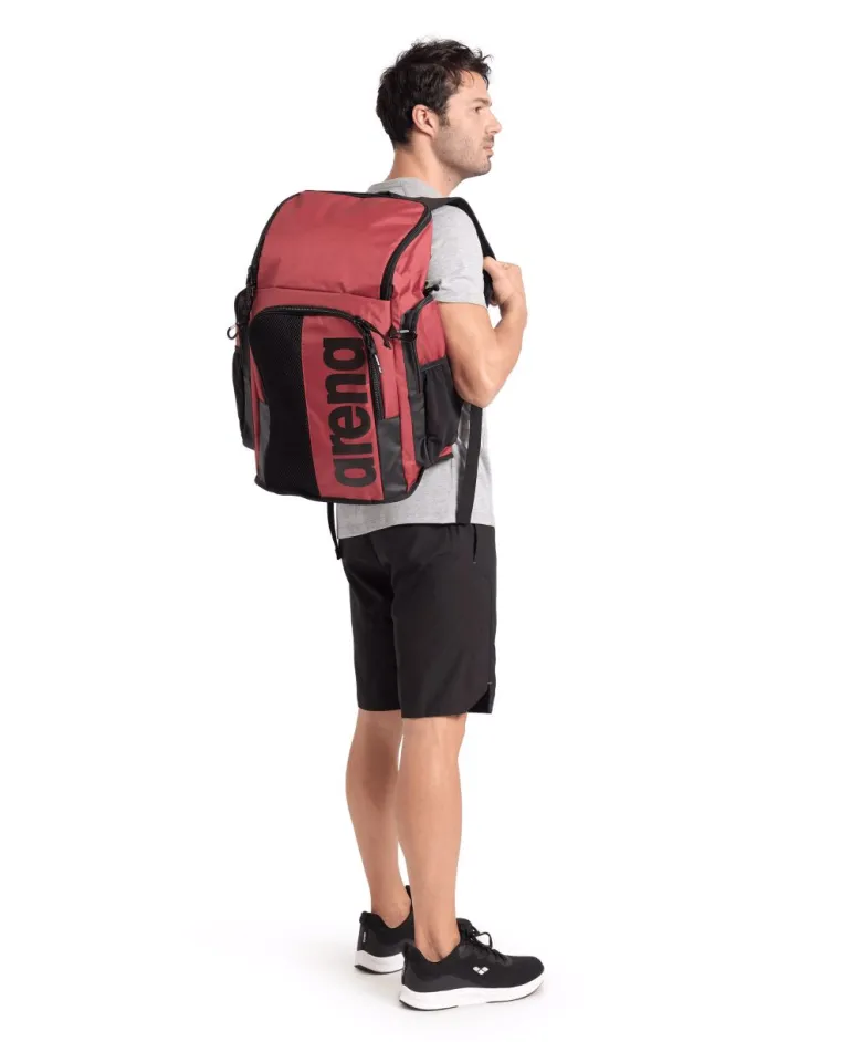 ZAINO DA NUOTO UNISEX ARENA SPIKY III BACKPACK 45 CRIMSON_BLACK 005569 105