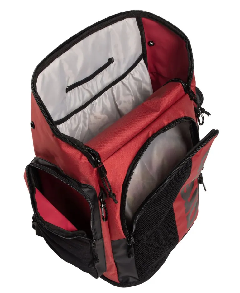 ZAINO DA NUOTO UNISEX ARENA SPIKY III BACKPACK 45 CRIMSON_BLACK 005569 105